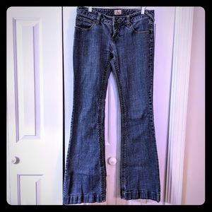 Free People boot cut flare jeans low rise 28